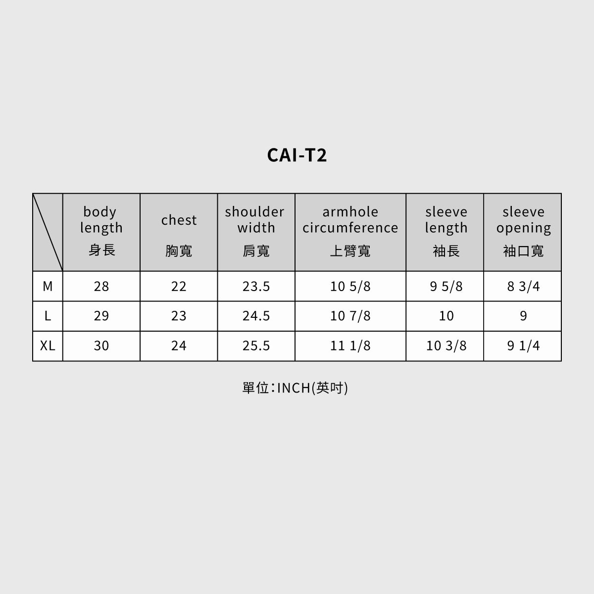 CAI-T2-03 T恤 / 杏色